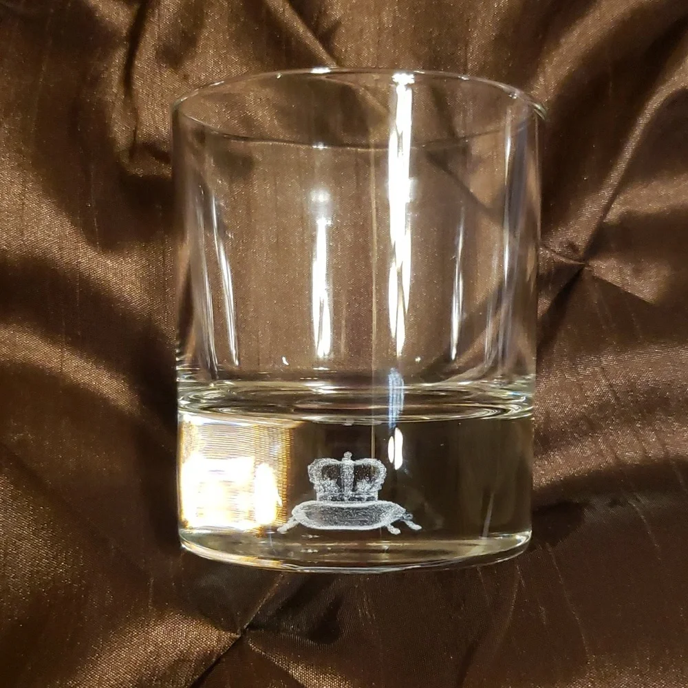 Crown Royal 3D Hologram Whiskey Glasses - Set of 2